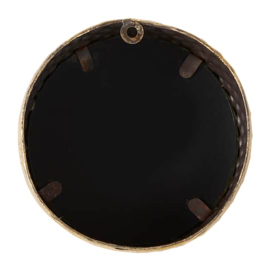 CosmoLiving by Cosmopolitan Gold Metal Glam Wall Mirrors Set